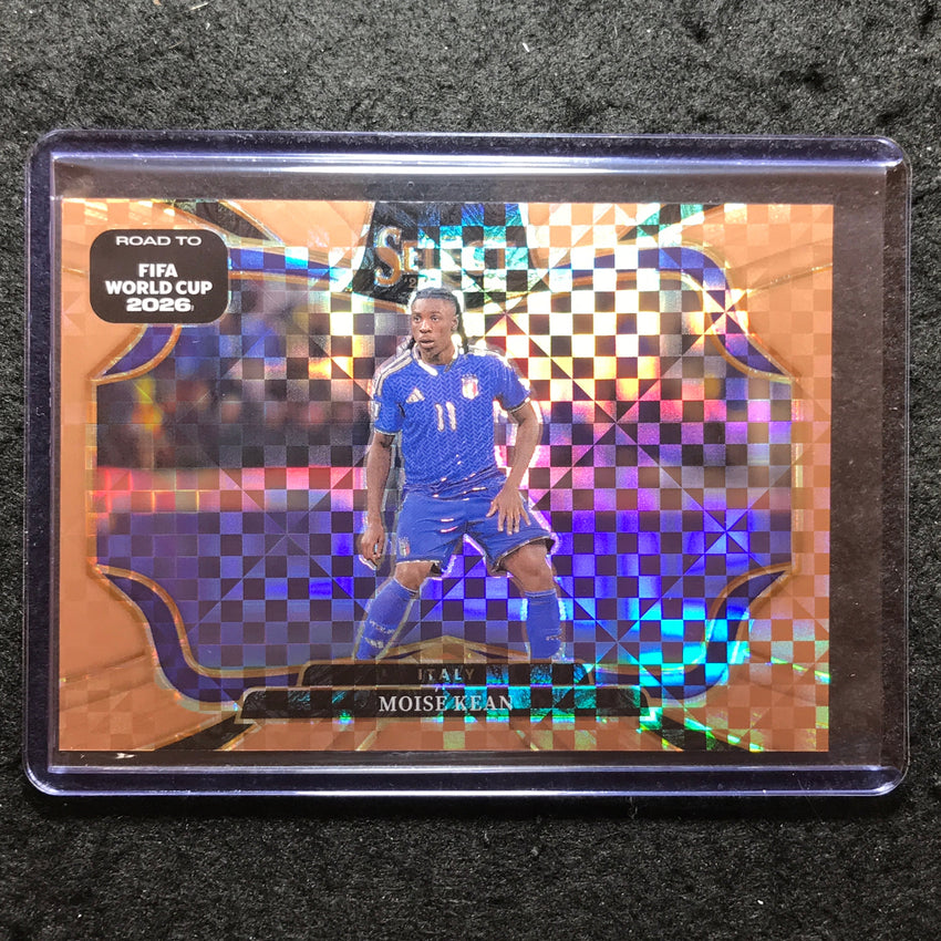 2025-26 Select Road to World Cup MOISE KEAN Field Level Bronze 117/130 #230