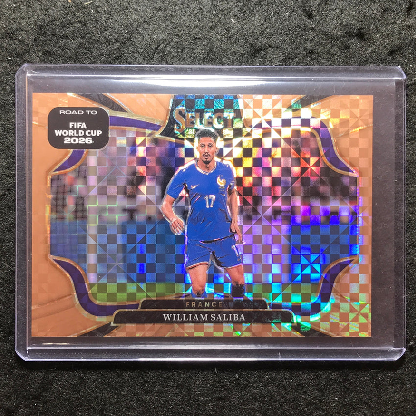 2025-26 Select Road to World Cup WILLIAM SALIBA Field Level Bronze 47/130 #232