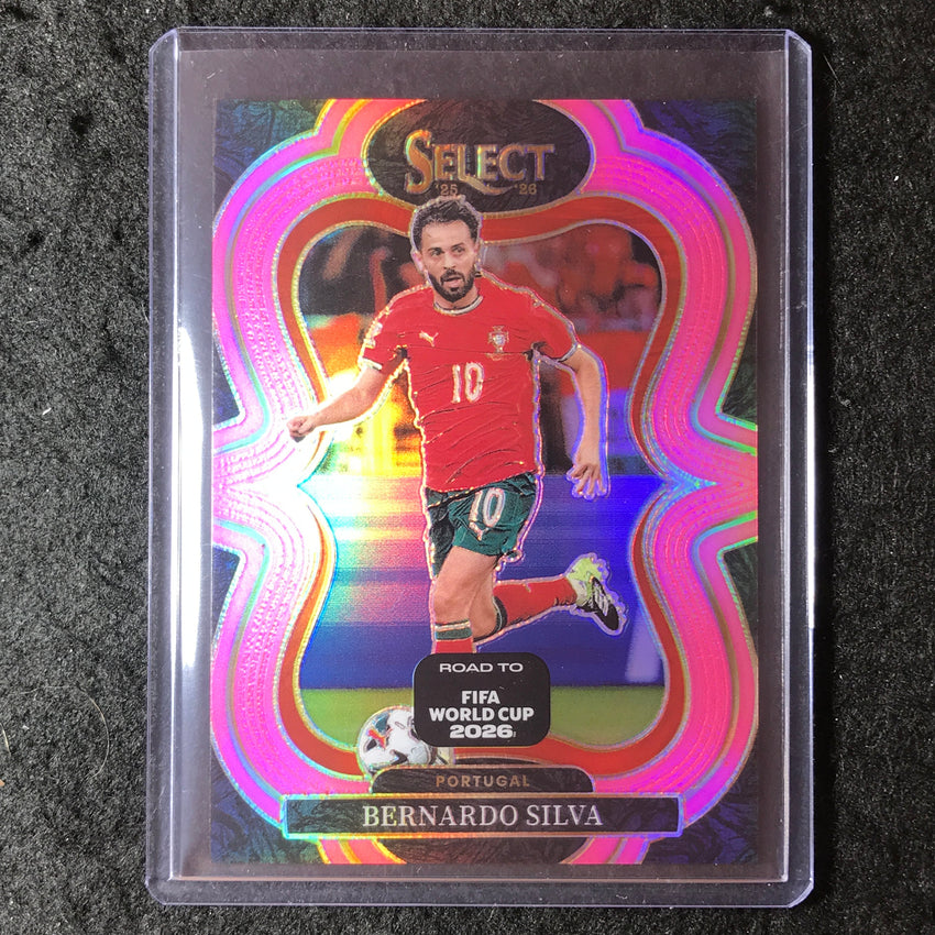 2025-26 Select Road to World Cup BERNARDO SILVA Mezzanine Pink 96/99 #147