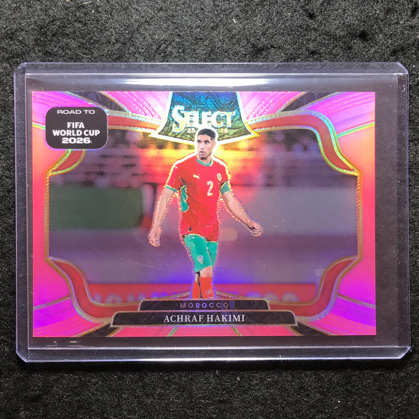 2025-26 Select Road to World Cup ACHRAF HAKIMI Field Level Pink 51/99 #229