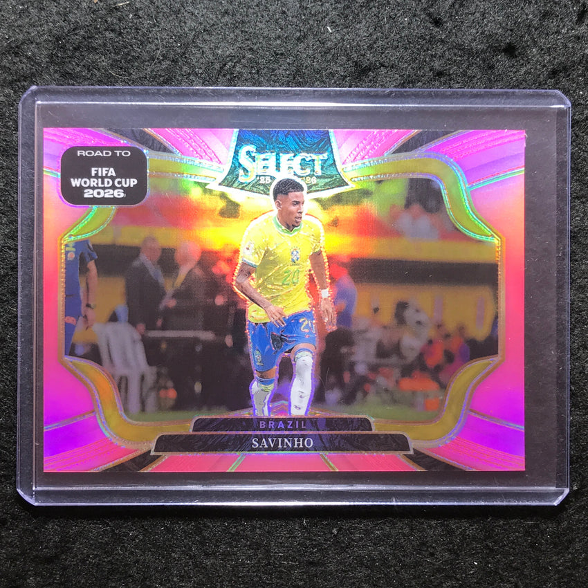 2025-26 Select Road to World Cup SAVINHO Field Level Pink 49/99 #238