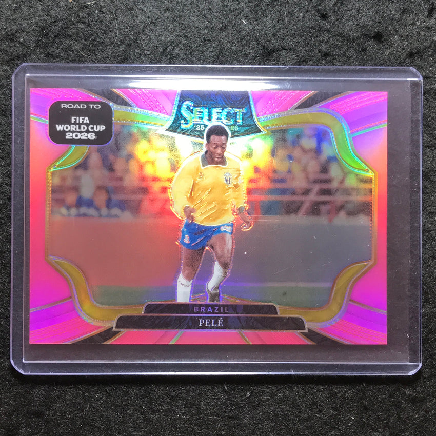 2025-26 Select Road to World Cup PELE Field Level Pink 85/99 #250