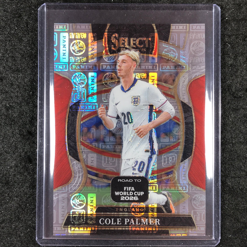 2025-26 Select Road to World Cup COLE PALMER Terrace Panini Logo 17/61 #44