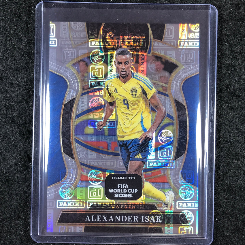 2025-26 Select Road to World Cup ALEXANDER ISAK Terrace Panini Logo 49/61 #45