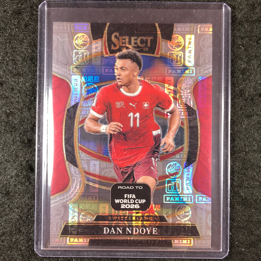 2025-26 Select Road to World Cup DAN NDOYE Terrace Panini Logo 61/61 #92