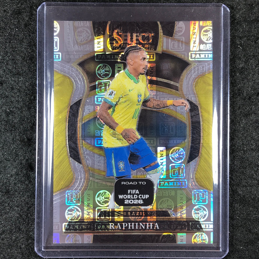 2025-26 Select Road to World Cup RAPHINA Terrace Panini Logo 52/61 #96