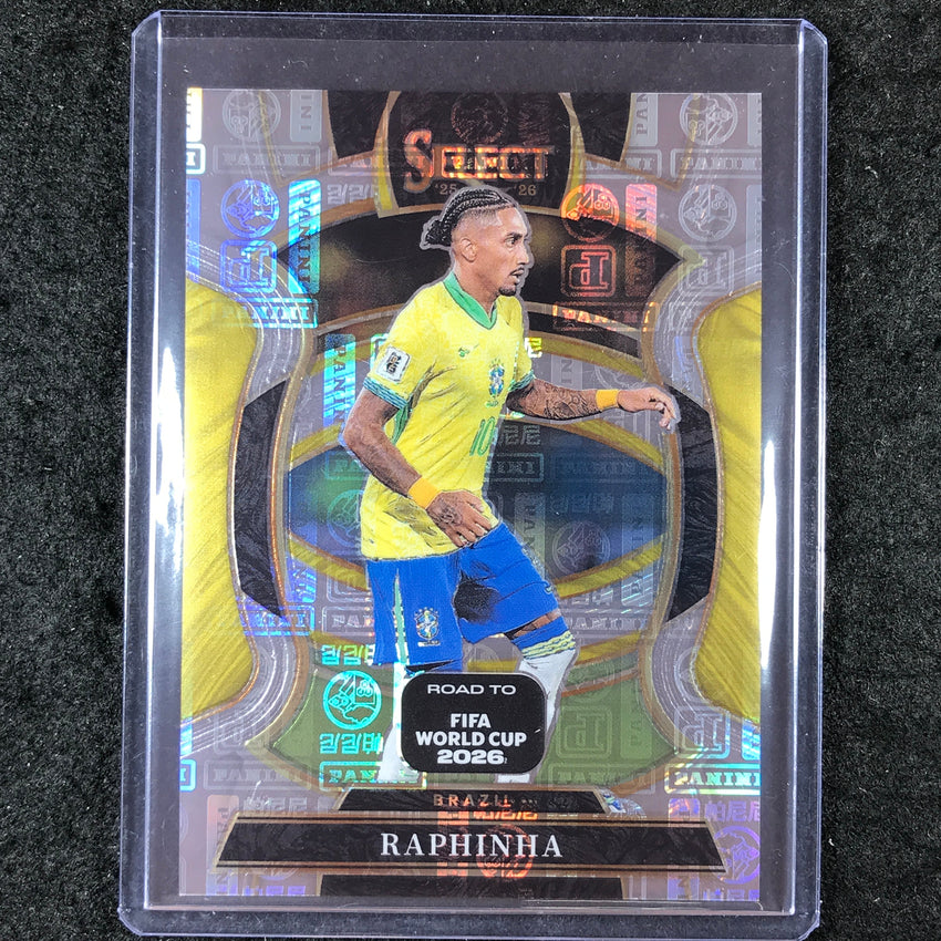 2025-26 Select Road to World Cup RAPHINA Terrace Panini Logo 19/61 #96