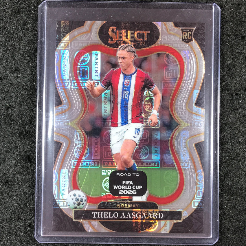 2025-26 Select Road to World Cup THELO AASGAARD Rookie Mezzanine Panini 4/61
