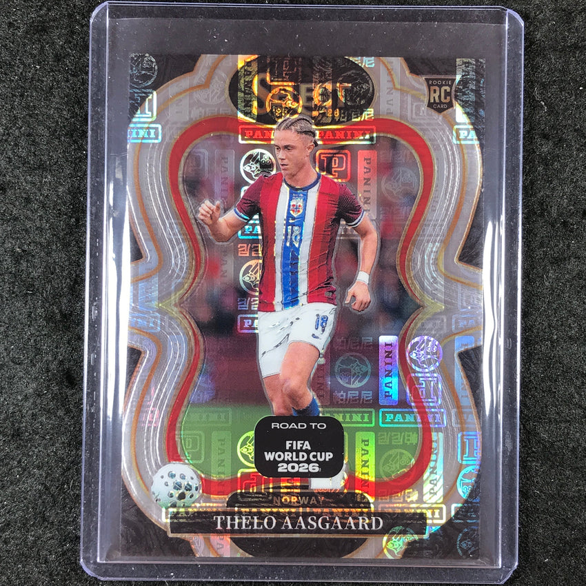 2025-26 Select Road to World Cup THELO AASGAARD Rookie Mezzanine Panini 35/61