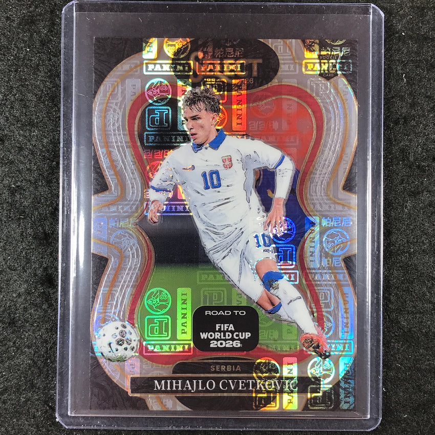 2025-26 Select Road to World Cup MIHAJLO CVETKOVIC Rookie Mezzanine Panini 37/61
