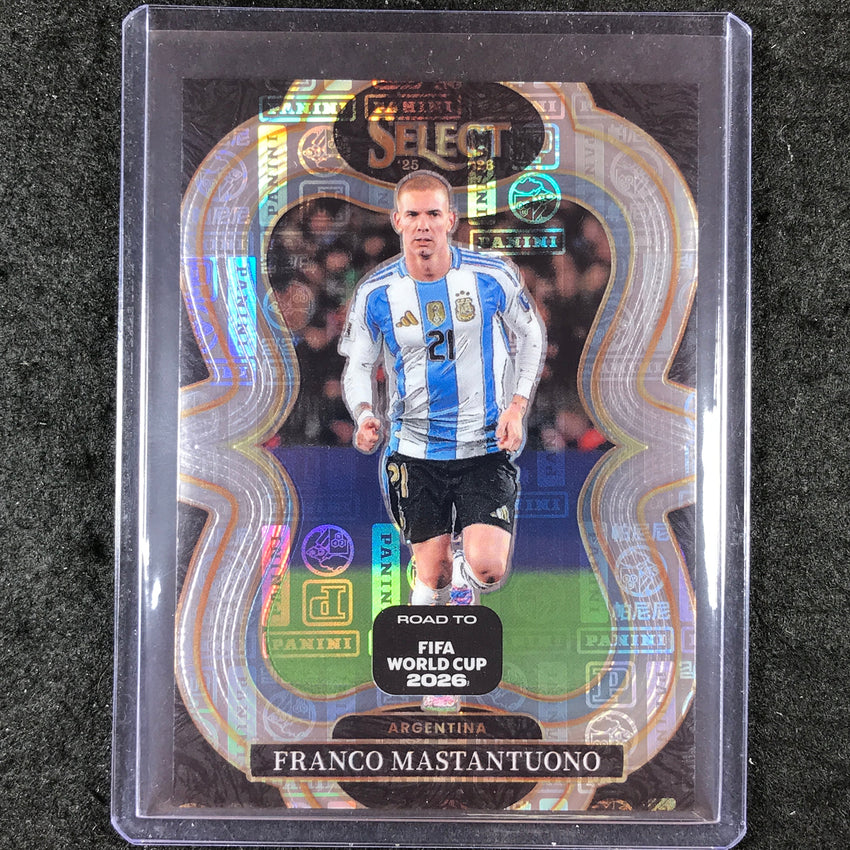 2025-26 Select Road to World Cup FRANCO MASTANTUONO Mezzanine Panini Logo 53/61