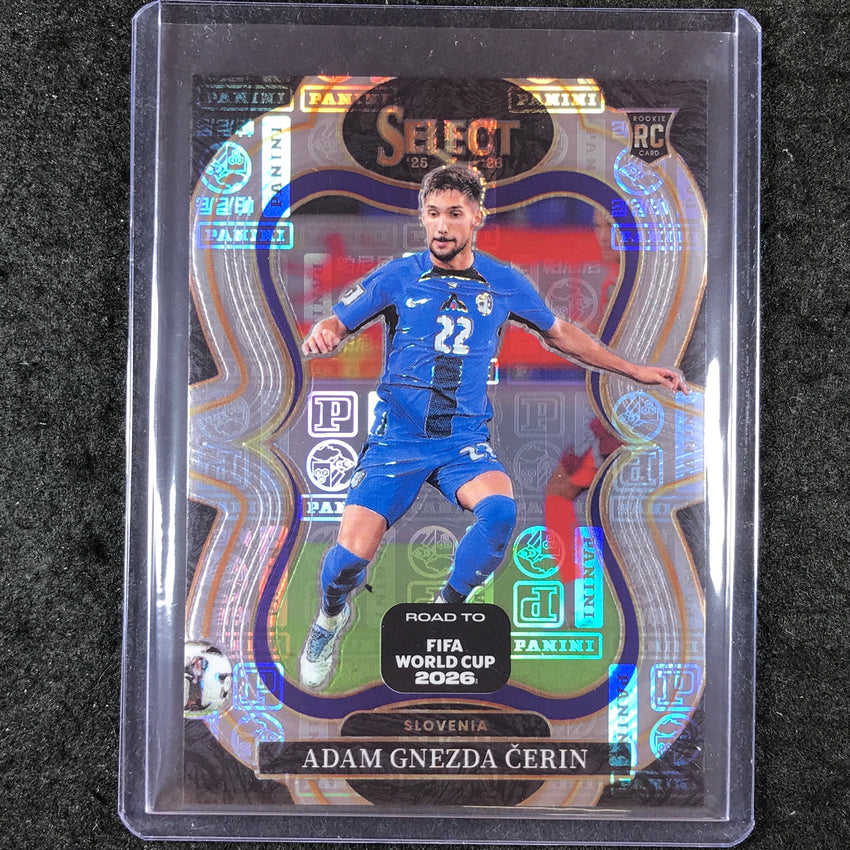 2025-26 Select Road to World Cup GNEZDA CERIN Rookie Mezzanine Panini 57/61 #174