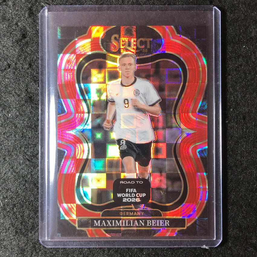 2025-26 Select Road to World Cup MAXIMILIAN BEIER Mezzanine Red Pandora #106