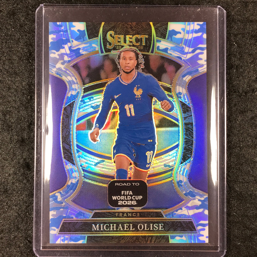 2025-26 Select Road to World Cup MICHAEL OLISE Terrace Winter Camo 23/49 #77