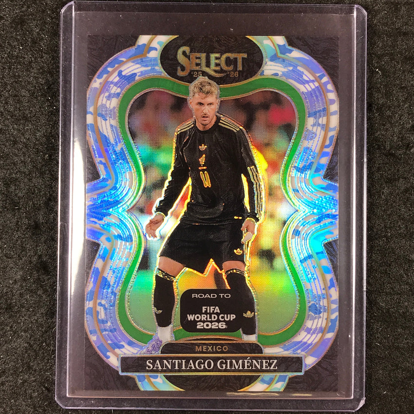 2025-26 Select Road to World Cup SANTIAGO GIMENEZ Mezzanine Winter Camo 45/49