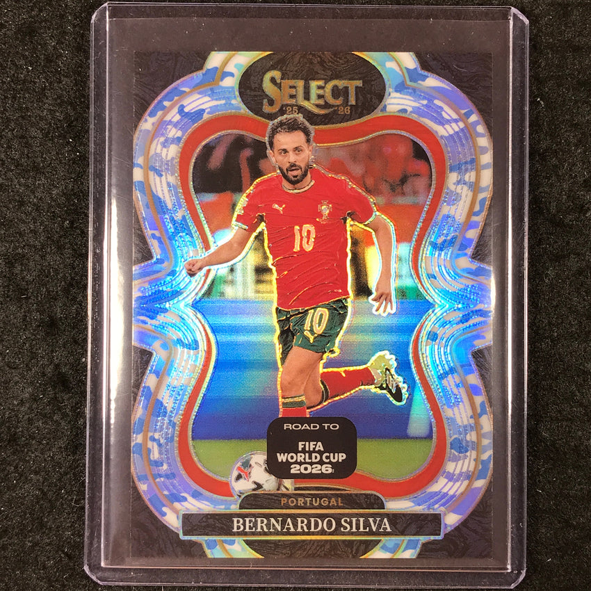 2025-26 Select Road to World Cup BERNARDO SILVA Mezzanine Winter Camo 40/49 #147