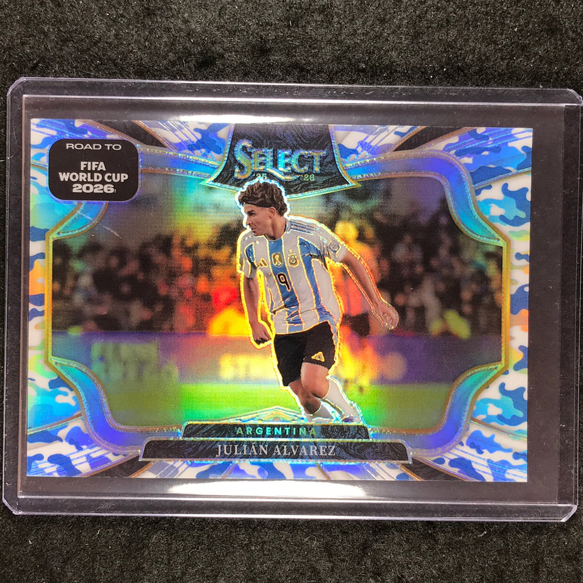 2025-26 Select Road to World Cup JULIAN ALVAREZ Field Level Winter Camo 24/49