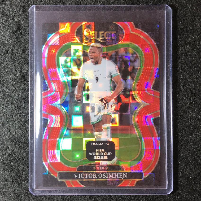 2025-26 Select Road to World Cup VICTOR OSIMHEN Mezzanine Red Pandora #121