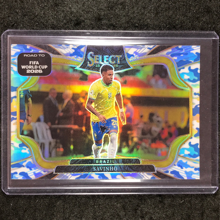 2025-26 Select Road to World Cup SAVINHO Field Level Winter Camo 12/49 #238