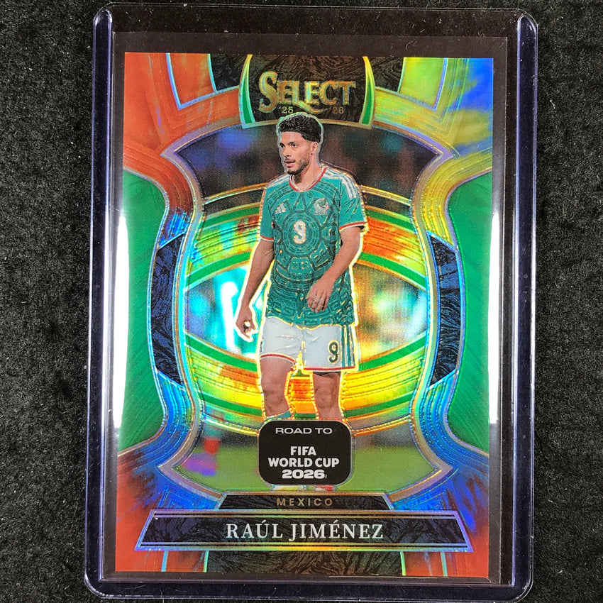 2025-26 Select Road to World Cup RAUL JIMENEZ Terrace Tie-Dye 5/25 #25