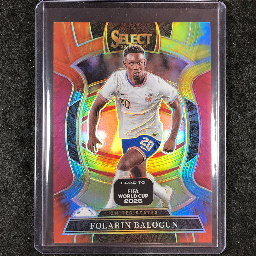 2025-26 Select Road to World Cup FOLARIN BALOGUN Terrace Tie-Dye 13/25 #83