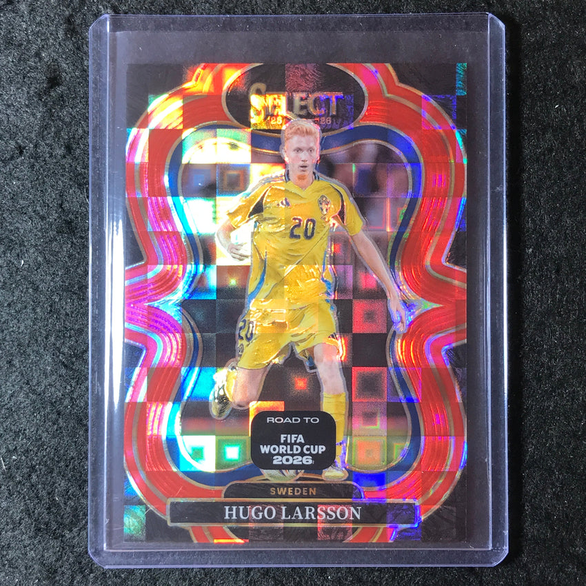 2025-26 Select Road to World Cup HUGO LARSSON Mezzanine Red Pandora #146