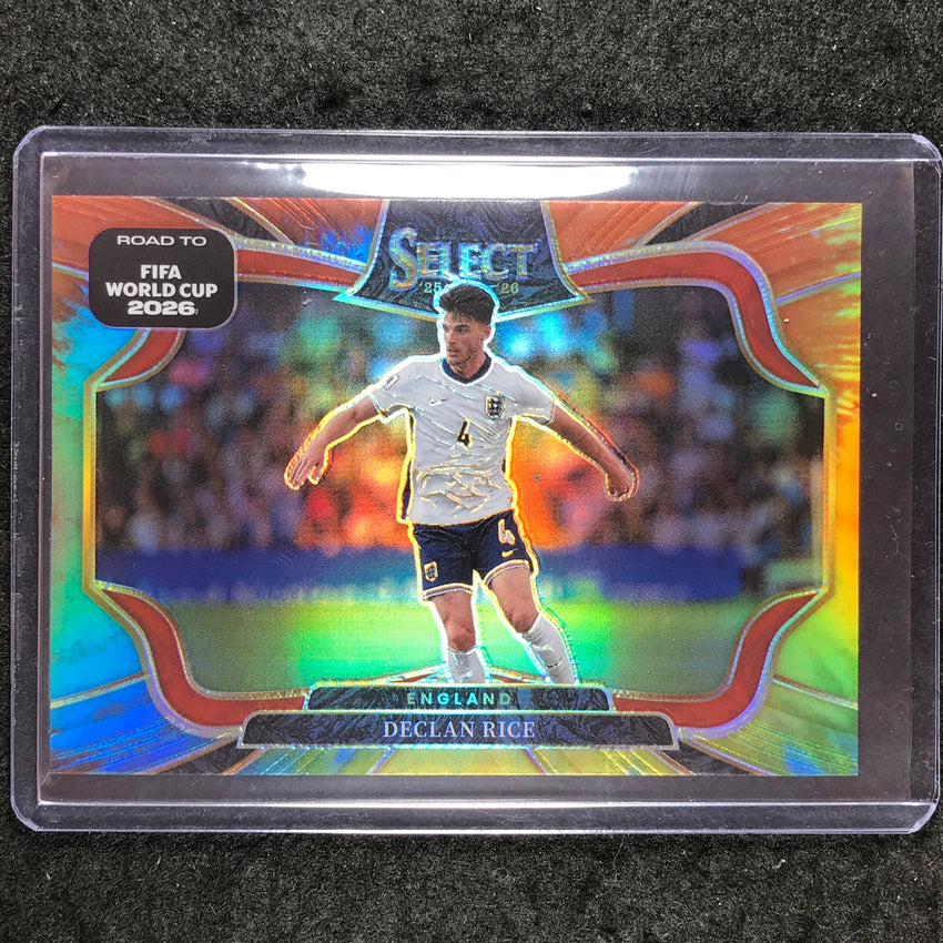 2025-26 Select Road to World Cup DECLAN RICE Field Level Tie-Dye 13/25 #206