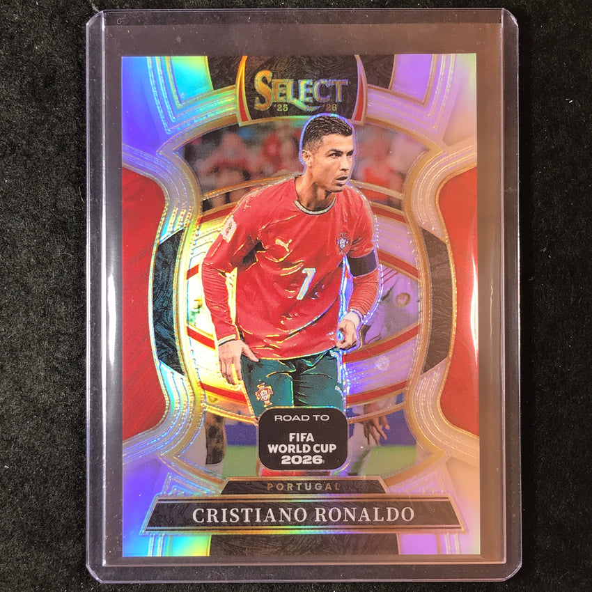 2025-26 Select Road to World Cup CRISTIANO RONALDO Terrace Silver #48
