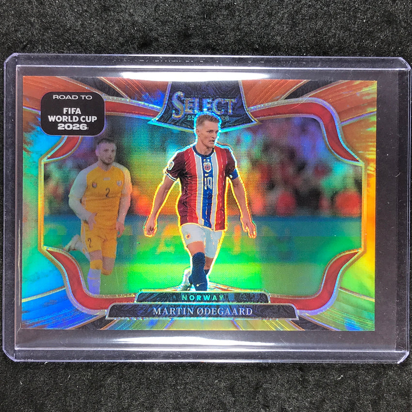 2025-26 Select Road to World Cup MARTIN ODEGAARD Field Level Tie-Dye 10/25 #242