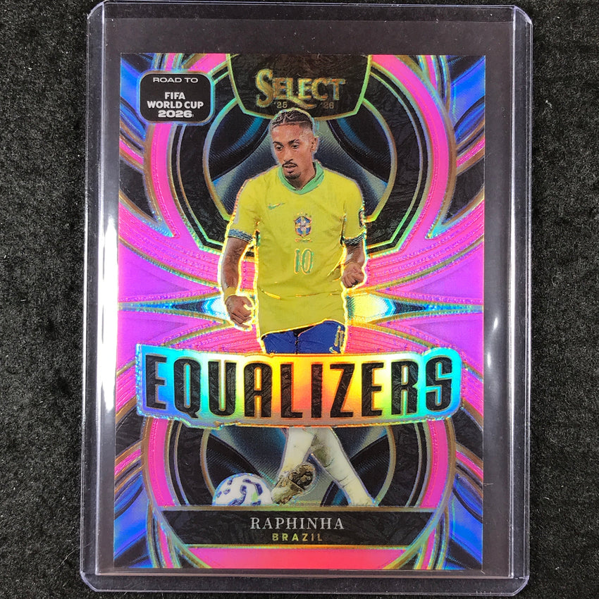 2025-26 Select Road to World Cup RAPHINHA Equalizers Pink 22/25 #25