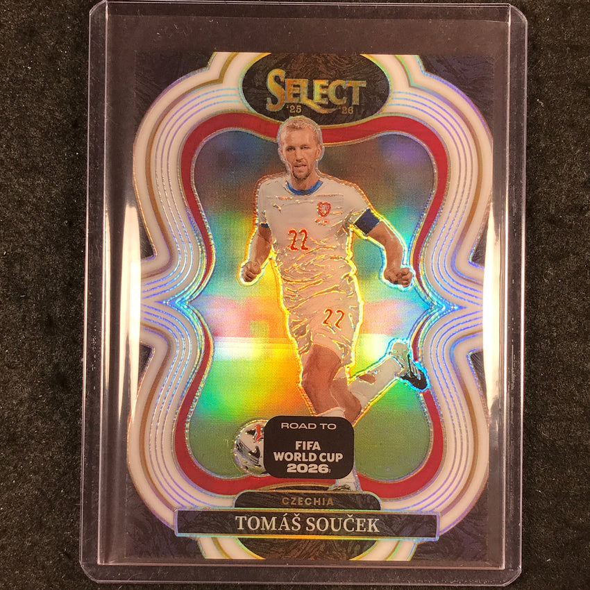 2025-26 Select Road to World Cup TOMAS SOUCEK Mezzanine White 1/20 #127