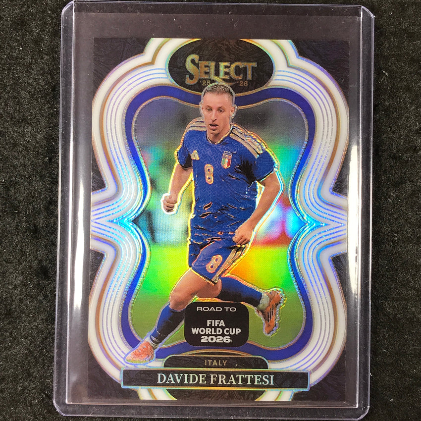 2025-26 Select Road to World Cup DAVIDE FRATTESI Mezzanine White 16/20 #132