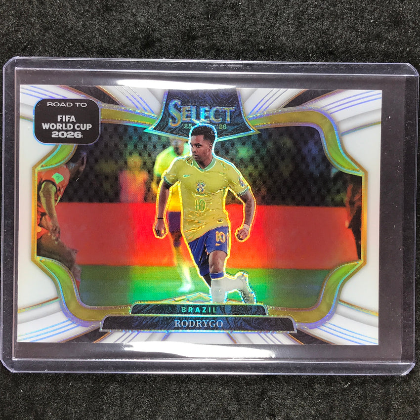 2025-26 Select Road to World Cup RODRYGO Field Level White 16/20 #233