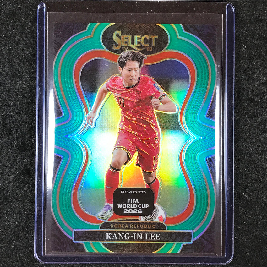 2025-26 Select Road to World Cup KANG-IN LEE Terrace Green 1/5 #166