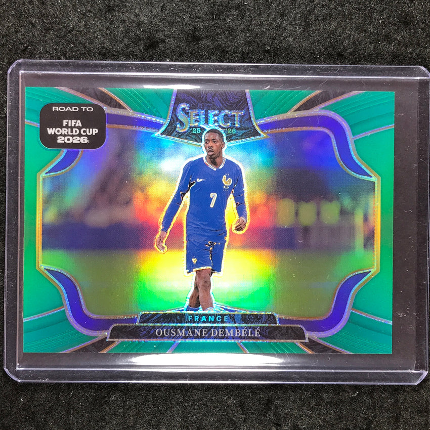 2025-26 Select Road to World Cup OUSMANE DEMBELE Field Level Green 2/5 #227