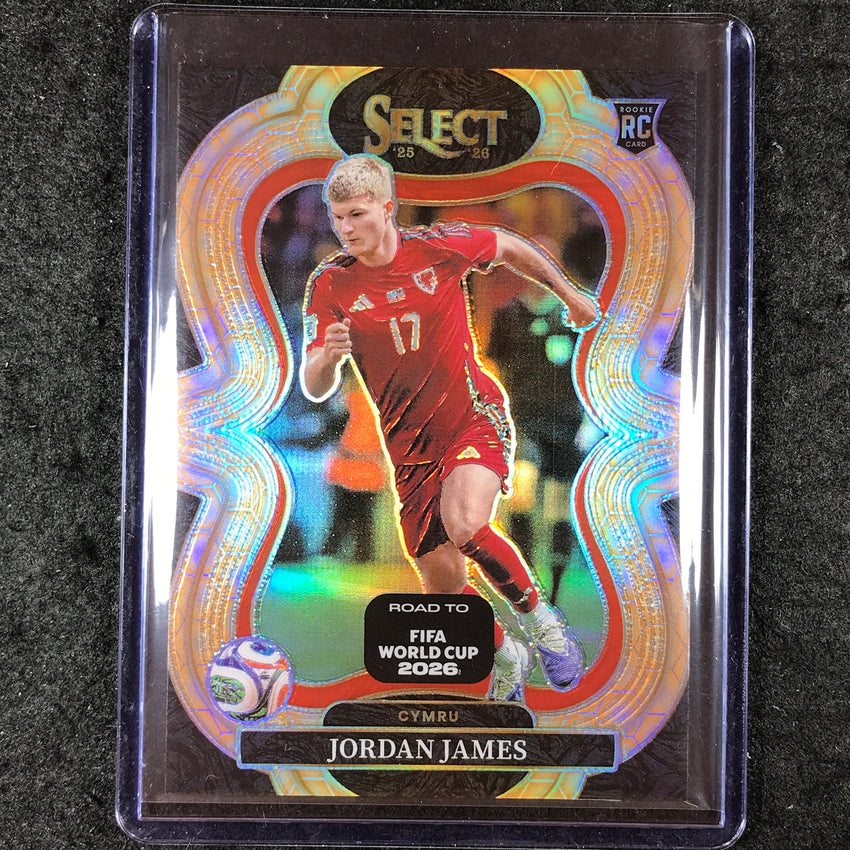 2025-26 Select Road to World Cup JORDAN JAMES Rookie Mezzanine Honeycomb SP #108