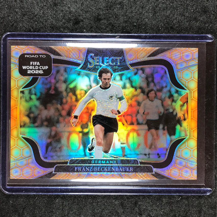 2025-26 Select Road to World Cup FRANZ BECKENBAUER Field Level Honeycomb SP #249