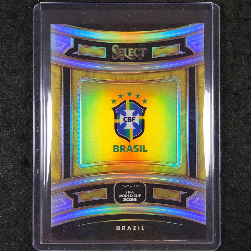 2025-26 Select Road to World Cup BRAZIL Team Badges SP #9
