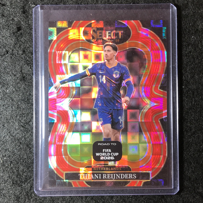 2025-26 Select Road to World Cup TIJJANI REIJNDERS Mezzanine Red Pandora #187