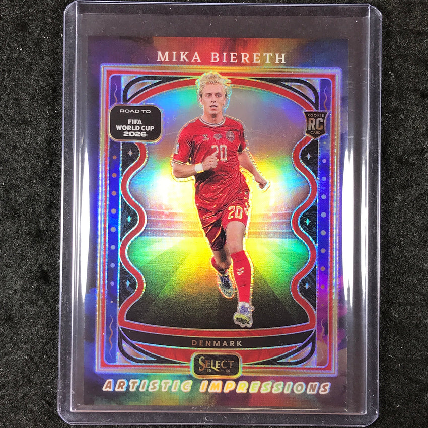 2025-26 Select Road World Cup MIKA BIERETH Artistic Impressions Rookie SSP #13