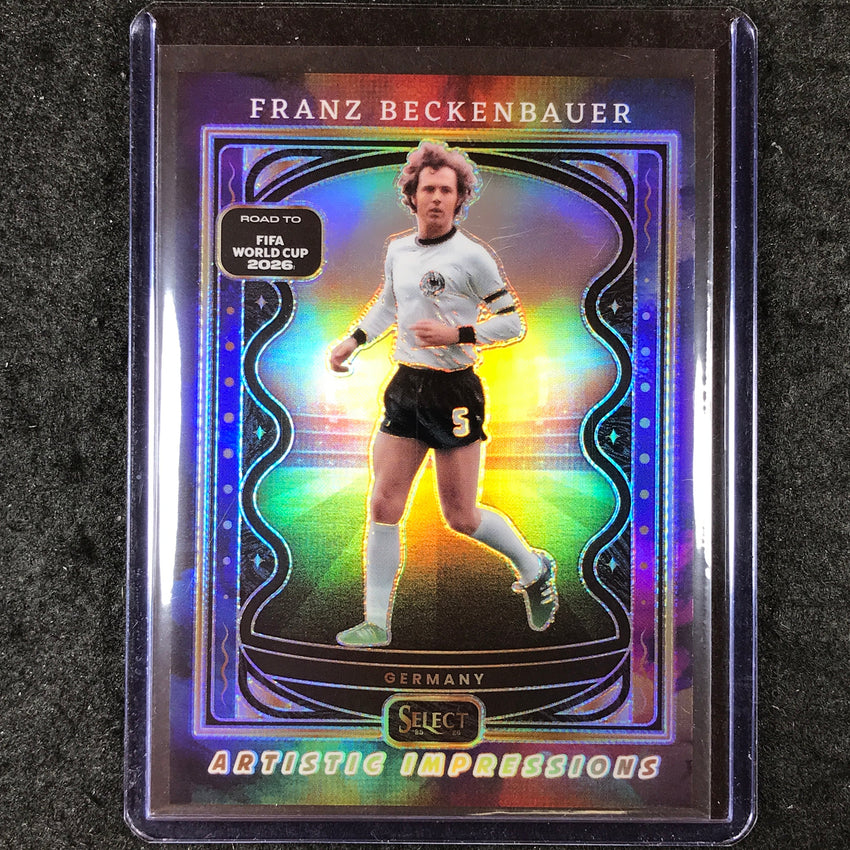 2025-26 Select Road to World Cup FRANZ BECKENBAUER Artistic Impressions SSP #24