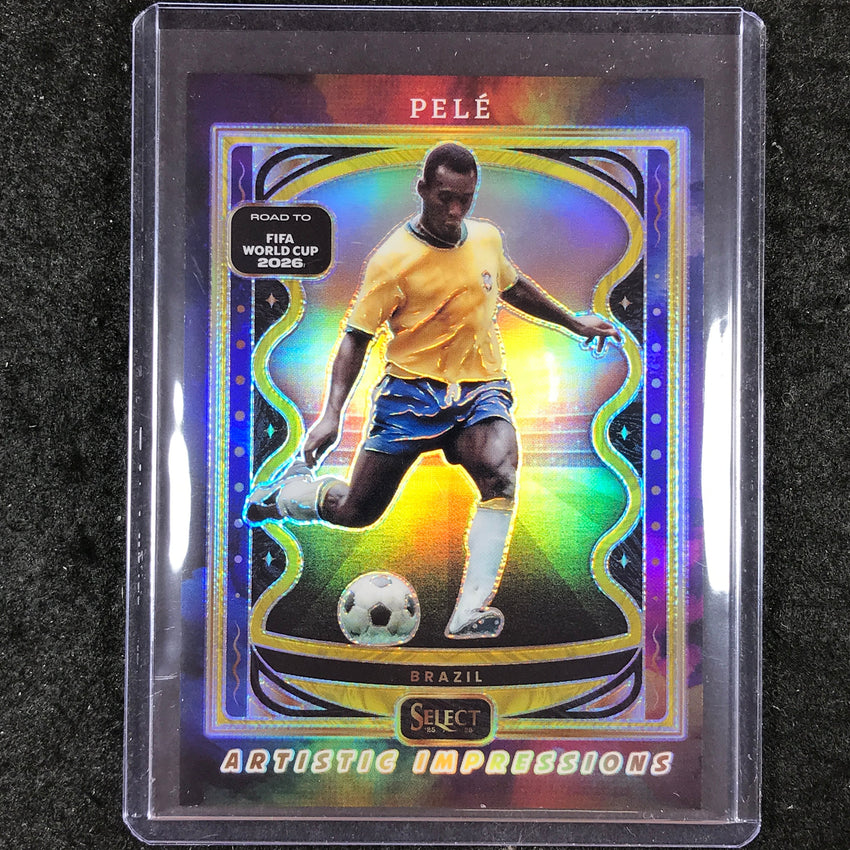 2025-26 Select Road to World Cup PELE Artistic Impressions SSP #25