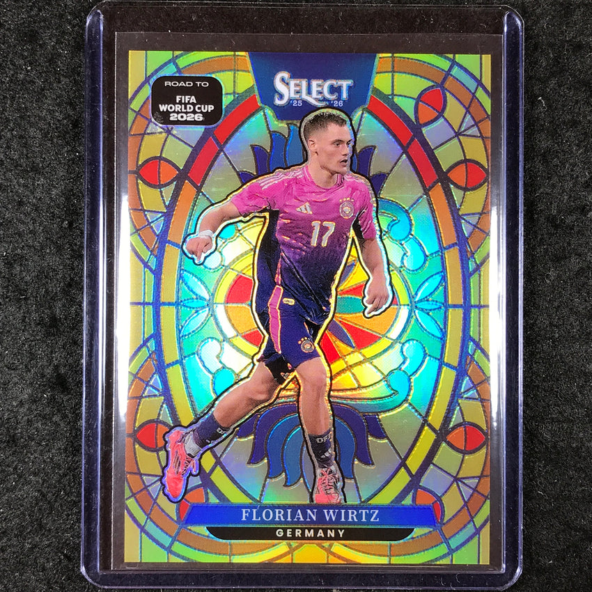 2025-26 Select Road to World Cup FLORIAN WIRTZ Stained Glass SSP #15