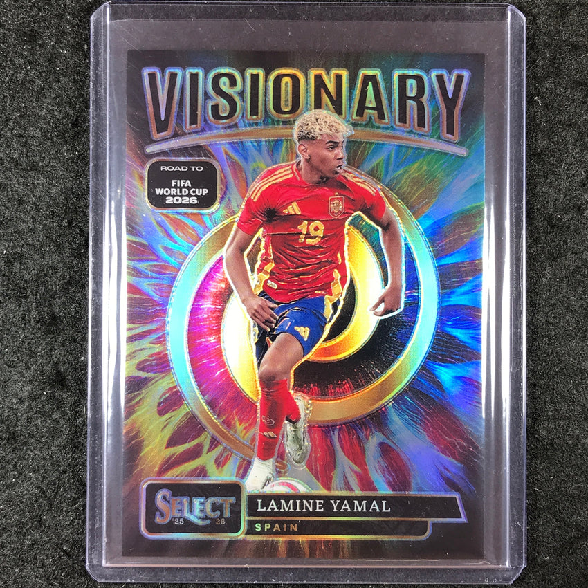 2025-26 Select Road to World Cup LAMINE YAMAL Visionary SSP #2