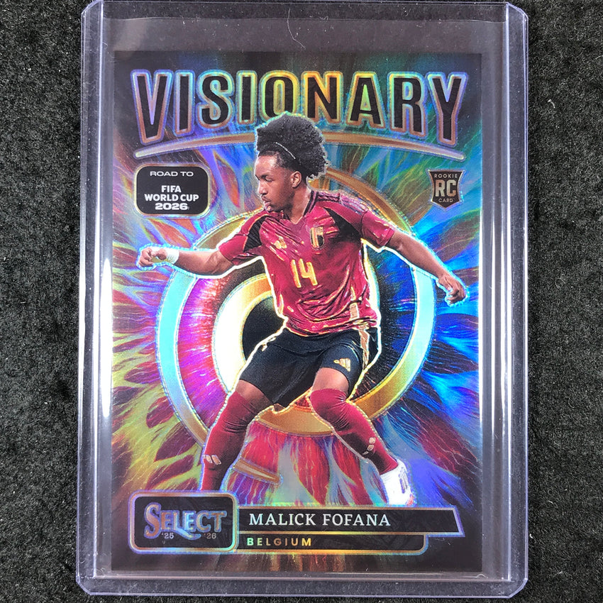 2025-26 Select Road to World Cup MALICK FOFANA Rookie Visionary SSP #11