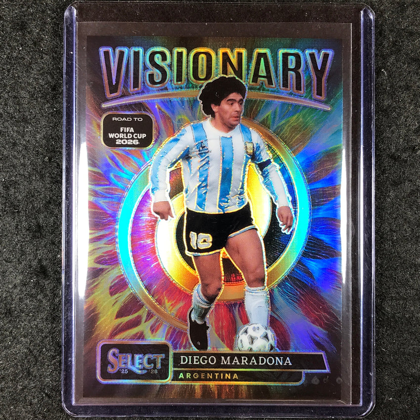 2025-26 Select Road to World Cup DIEGO MARADONA Visionary SSP #18