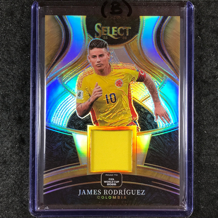 2025-26 Select Road to World Cup JAMES RODRIGUEZ Select Memorabilia #SM-JRZ (B)