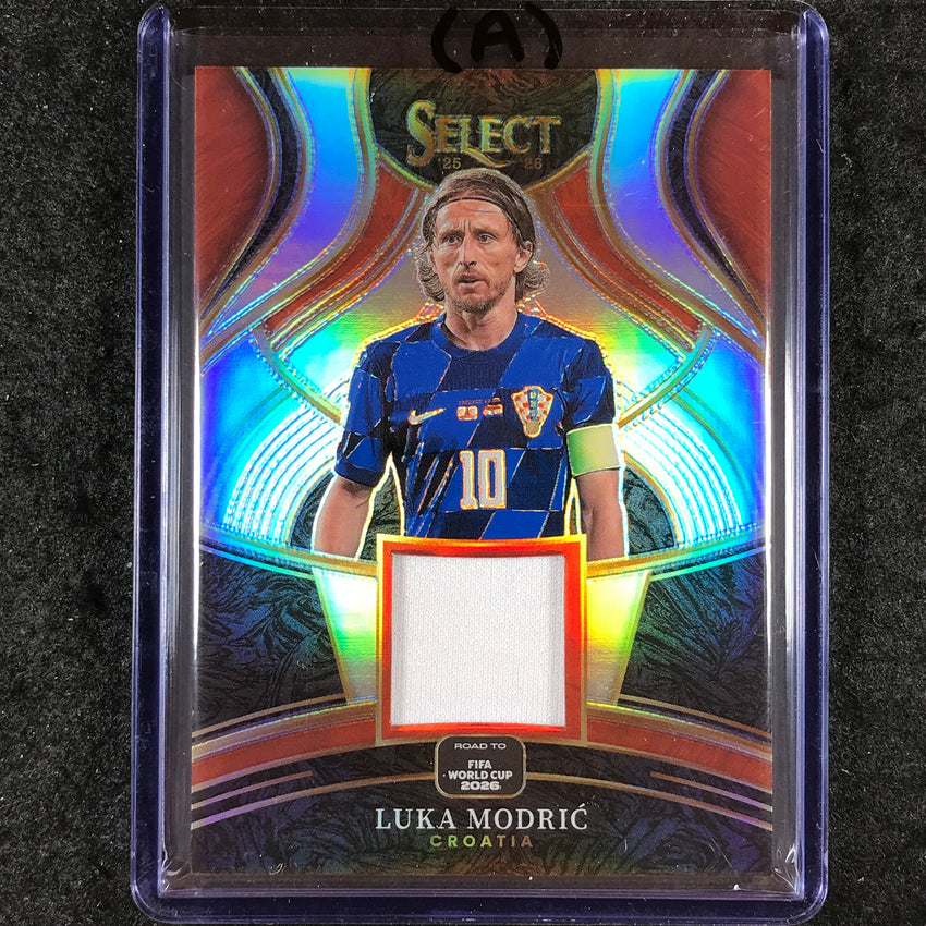2025-26 Select Road to World Cup LUKA MODRIC Select Memorabilia Jersey #LMC (A)