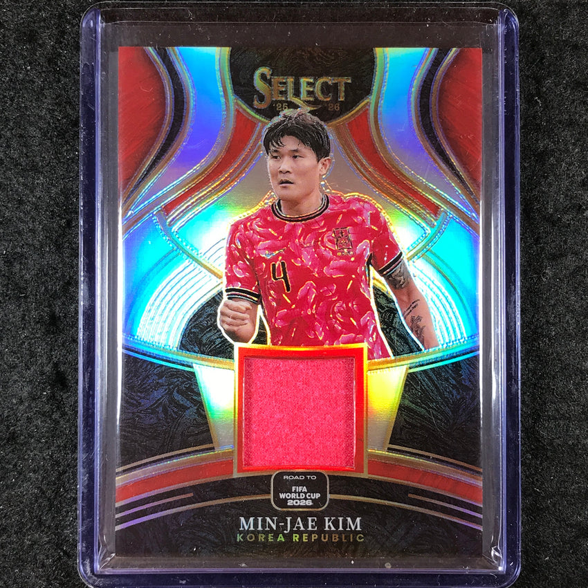2025-26 Select Road to World Cup MIN-JAE KIM Select Memorabilia Jersey #SM-MJK