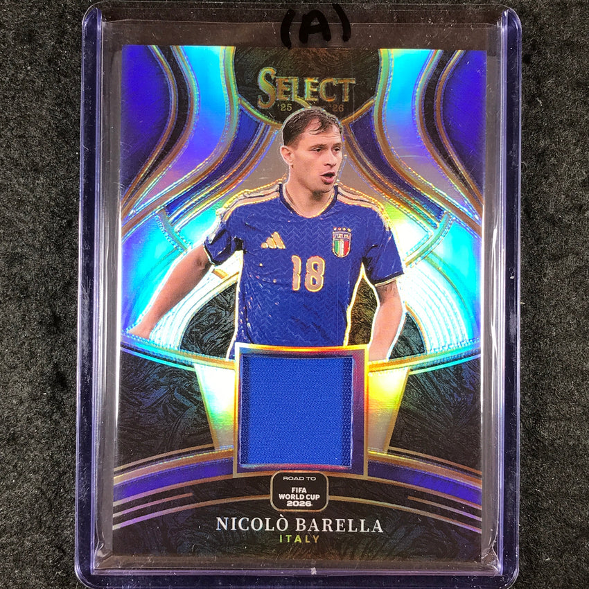 2025-26 Select Road to World Cup NICOLO BARELLA Select Memorabilia #SM-NBA (A)